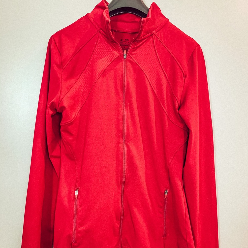 Red Dri-Fit Athletic Jacket